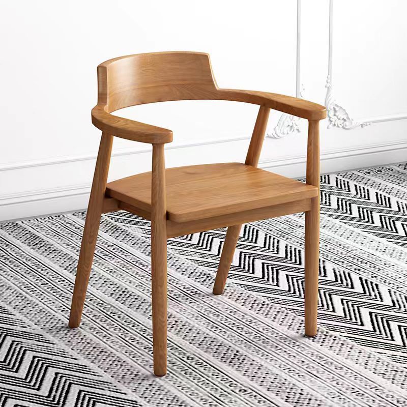 Silla de Hiroshima color cereza + madera sólida