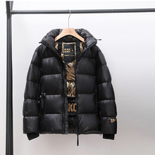 羽绒棉服女2024新款黑金石墨烯爆款羽绒棉短款加厚高级感面包外套