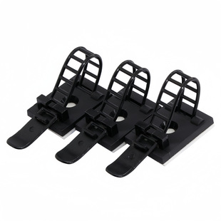 Adjustable Buckle Cable Clip Desktop Wire Management Self-Adhesive Wire Harness Buckle Cable Clip Tie Holder