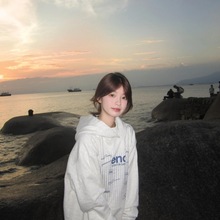 连帽卫衣女装印花可爱气质秋冬季日韩BF风带帽上衣服帽衫趣味大码