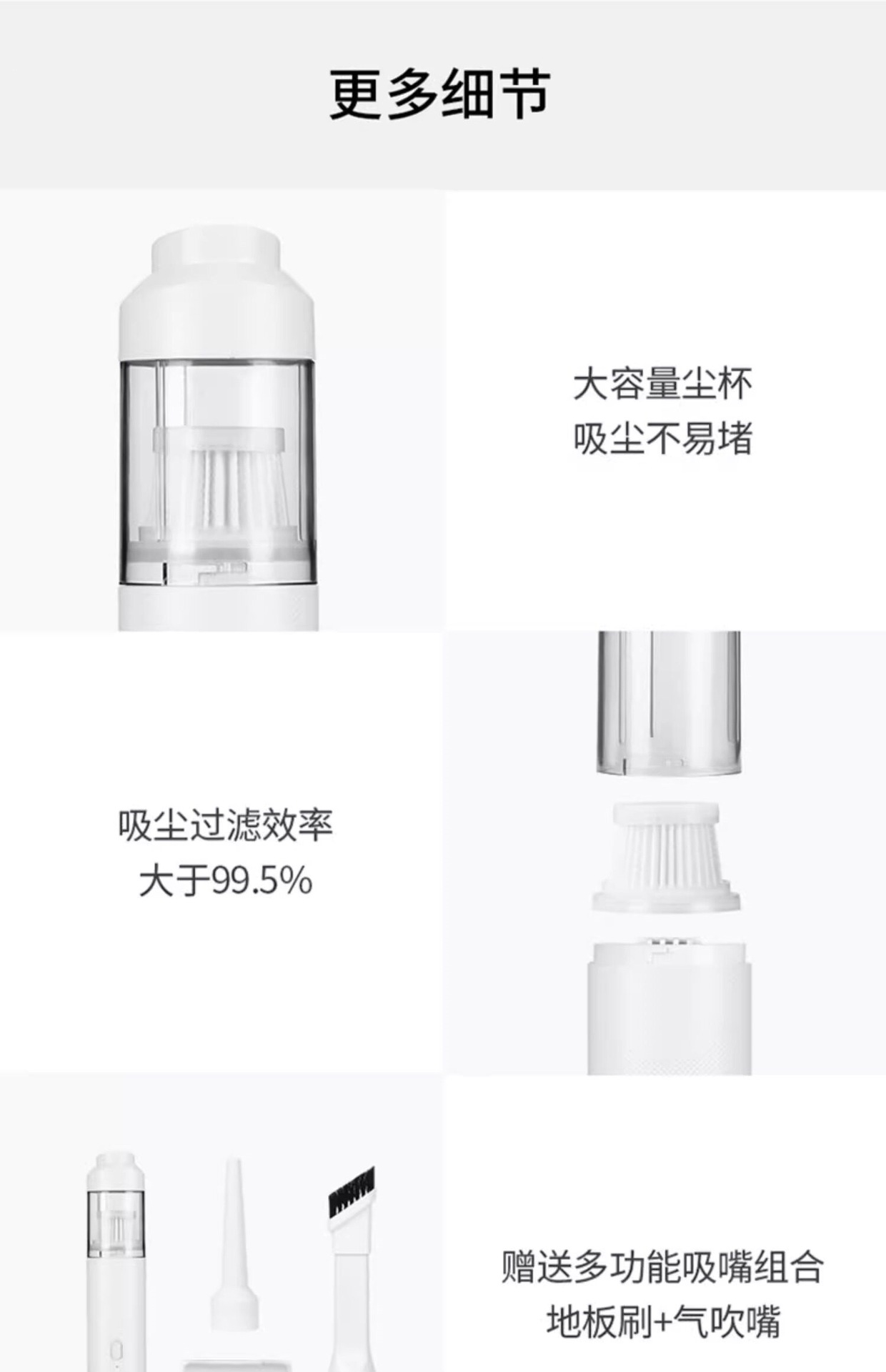 Suitable for the Ideal i6i8/L6L7L8/L9livis high-power car vacuum cleaner for in-car cleaning, both dry and wet