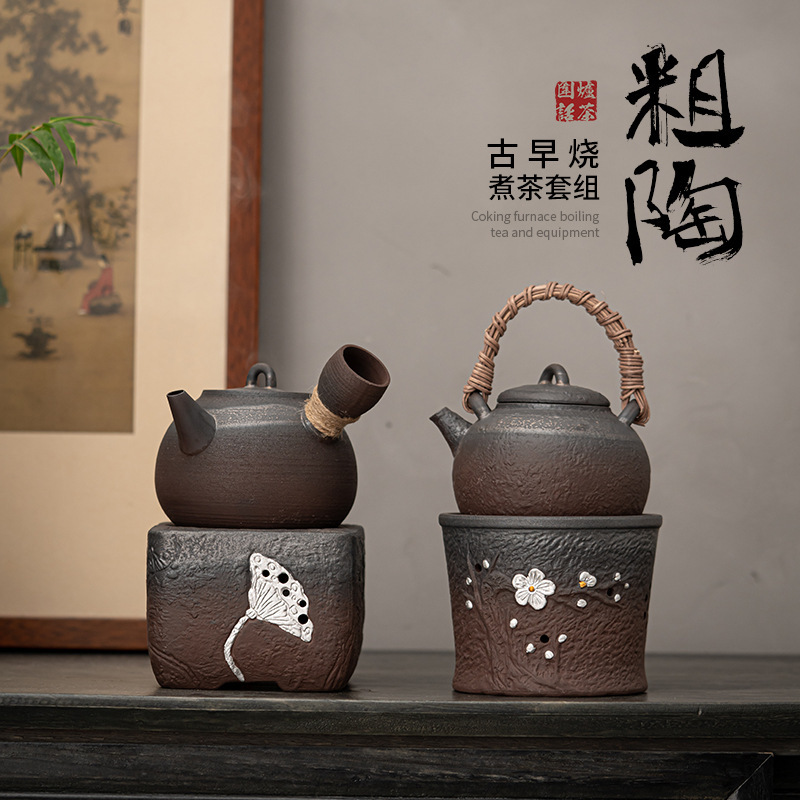 Tea Cooking Carbon Stove Alcohol Stove Tea Stove Pottery Teapot Kettle Outdoor Camping Pottery Pot Carbon Stove Tea Cooking suit Tea Cooking Carbon Stove Alcohol Stove Tea Stove Pottery Teapot Kettle Outdoor Camping Pottery Pot Carbon Stove Tea Cooking suit