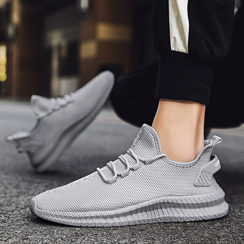 Breathable fashionable demi-season casual footwear for leisure, sports shoes, sneakers, for running, Korean style