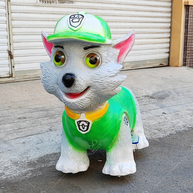 Equipo interactivo Wang Wang Coche de batería Niños padres e hijos Montar Coche interactivo Dinosaurio Electricidad Niños Montar Personalización