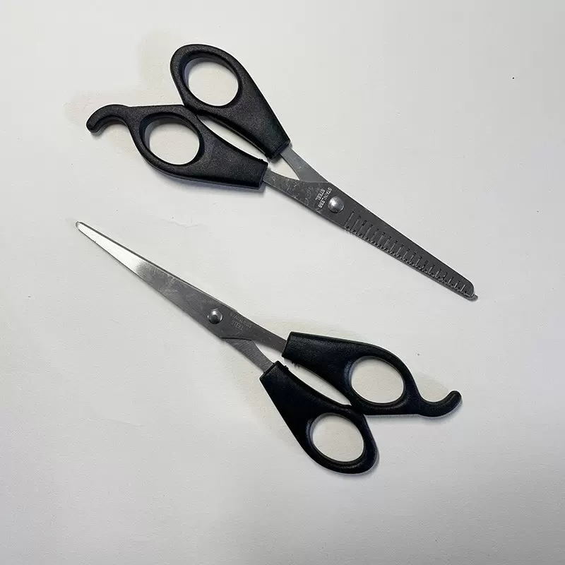 高品质平剪牙剪1.5mm剪发理发剪刀美发剪刀儿童刘海剪打薄剪刀