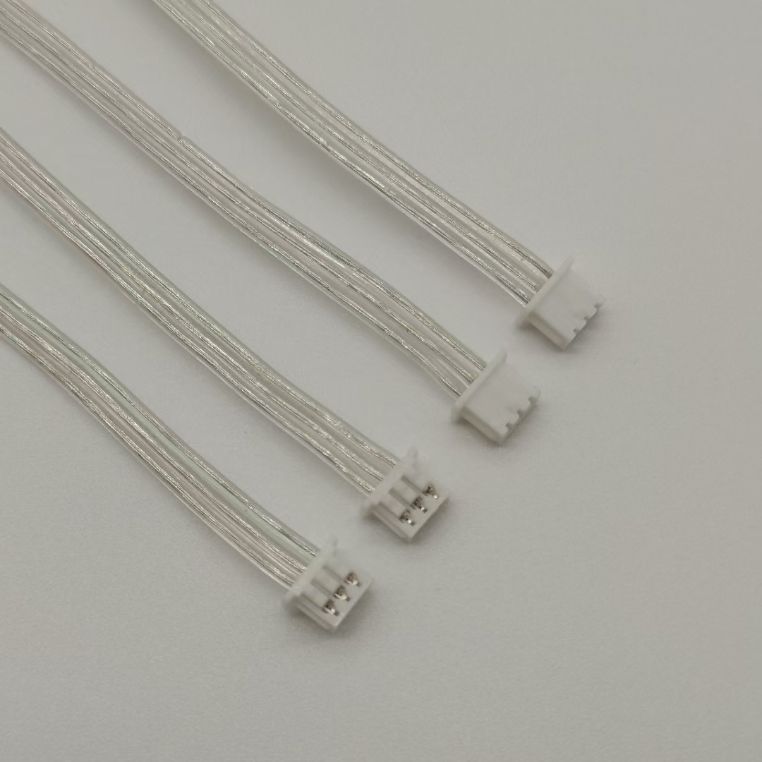 钻石水晶灯全透明端子线 3P1.25透明端子线 2P2.0透明端子线