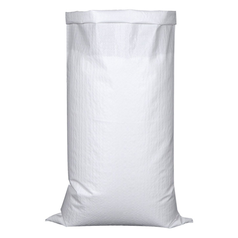 Bolsa tejida de plástico blanco bolsa de piel de serpiente bolsa de harina bolsa de embalaje de impresión impermeable engrosada bolsa tejida en movimiento al por mayor