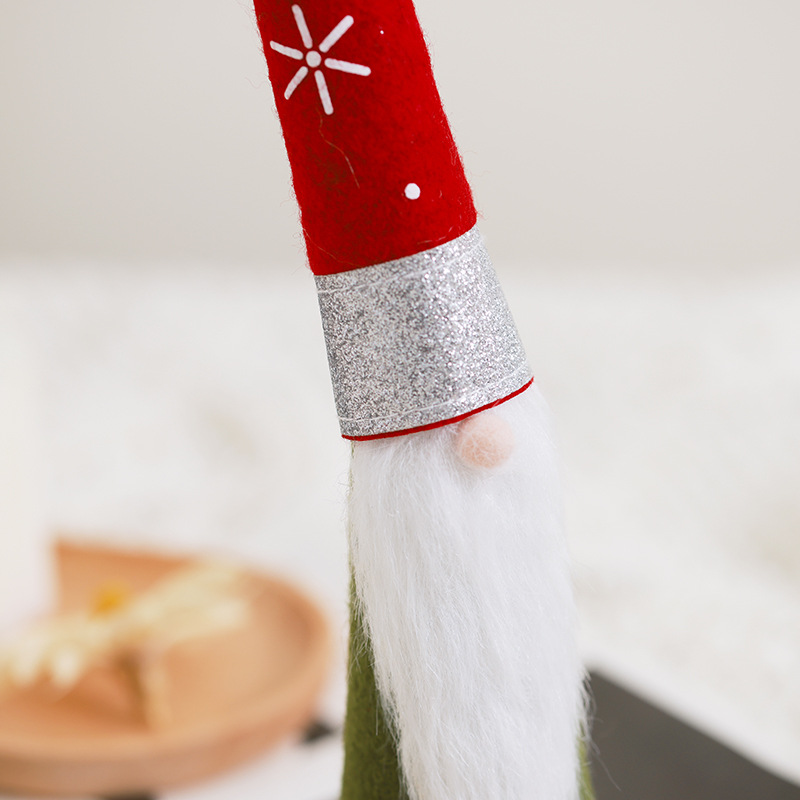 Nuevos productos transfronterizos creativos de Navidad sin cara decoración de escritorio decoración de navidad accesorios