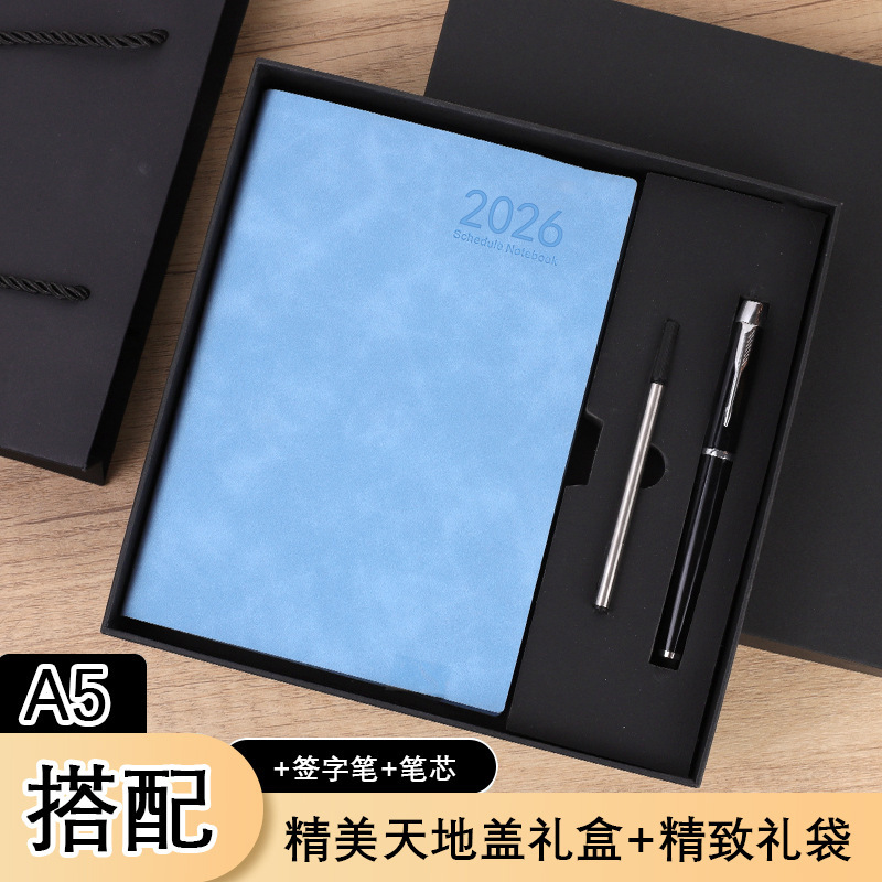 2026 スケジュールブック クロスボーダー英語カレンダーブック 365 日メモ帳 デイリープラン エフェクティブノートブック|undefined