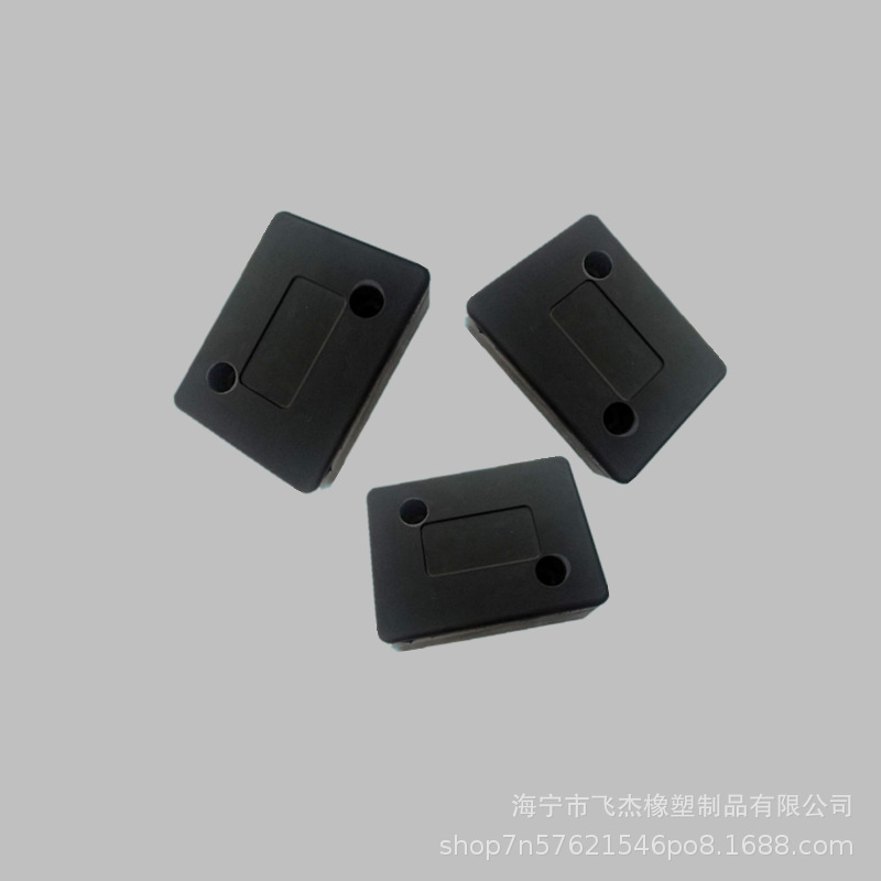 方块减震垫增高块 防滑垫 螺丝脚垫 机器防震垫 橡胶减震器