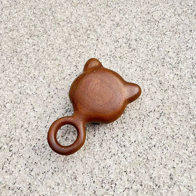 Стимулятор кожи головы из sandalwood, ручной деревянный массажный гребень с мягким ребром, несколько форм головок