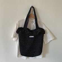 韩国ins夏季新款波点包包通勤单肩包逛街斜挎蕾丝边手机包女