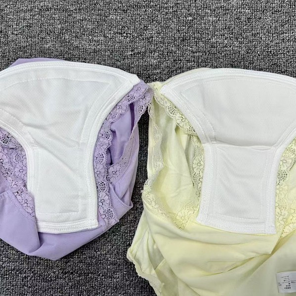 U0301 # inventario bajo precio cintura alta tela de algodón elástica ropa interior a prueba de fugas sexy abdomen engrosado entrepierna fisiología