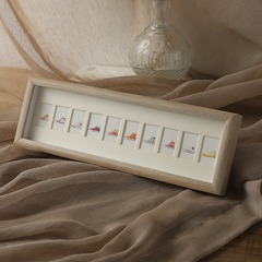 Photo print in a 48-grid frame, tabletop children's frame, couple DIY photo frame, 520 gift