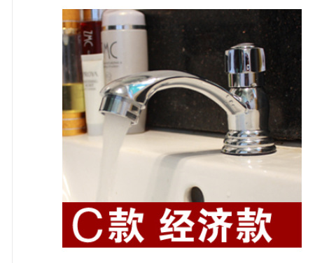 Taoguo lavabo grifo solo lavabo frío lavabo bajo encimera cuenca cerámica válvula núcleo