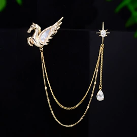 胸针;发夹;领针