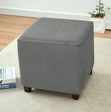 Transfronterizo todo incluido grano de maíz lana cubierta de taburete cuadrado elástico engrosado cubierta de cubierta a prueba de polvo