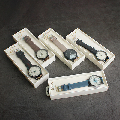 礼品盒装石英学生手表潮流时尚腕表休闲商务防水表时装男表批发|ms
