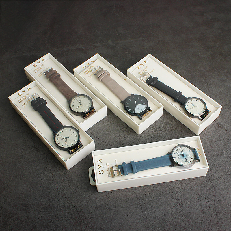 礼品盒装石英学生手表潮流时尚腕表休闲商务防水表时装男表批发|ms
