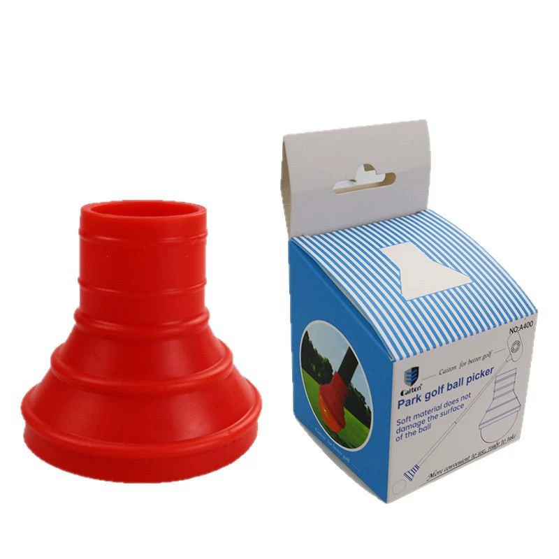 Golf ball picker, park golf ball picker, rubber ball suction cup accessories, no need to bend over, easy to install