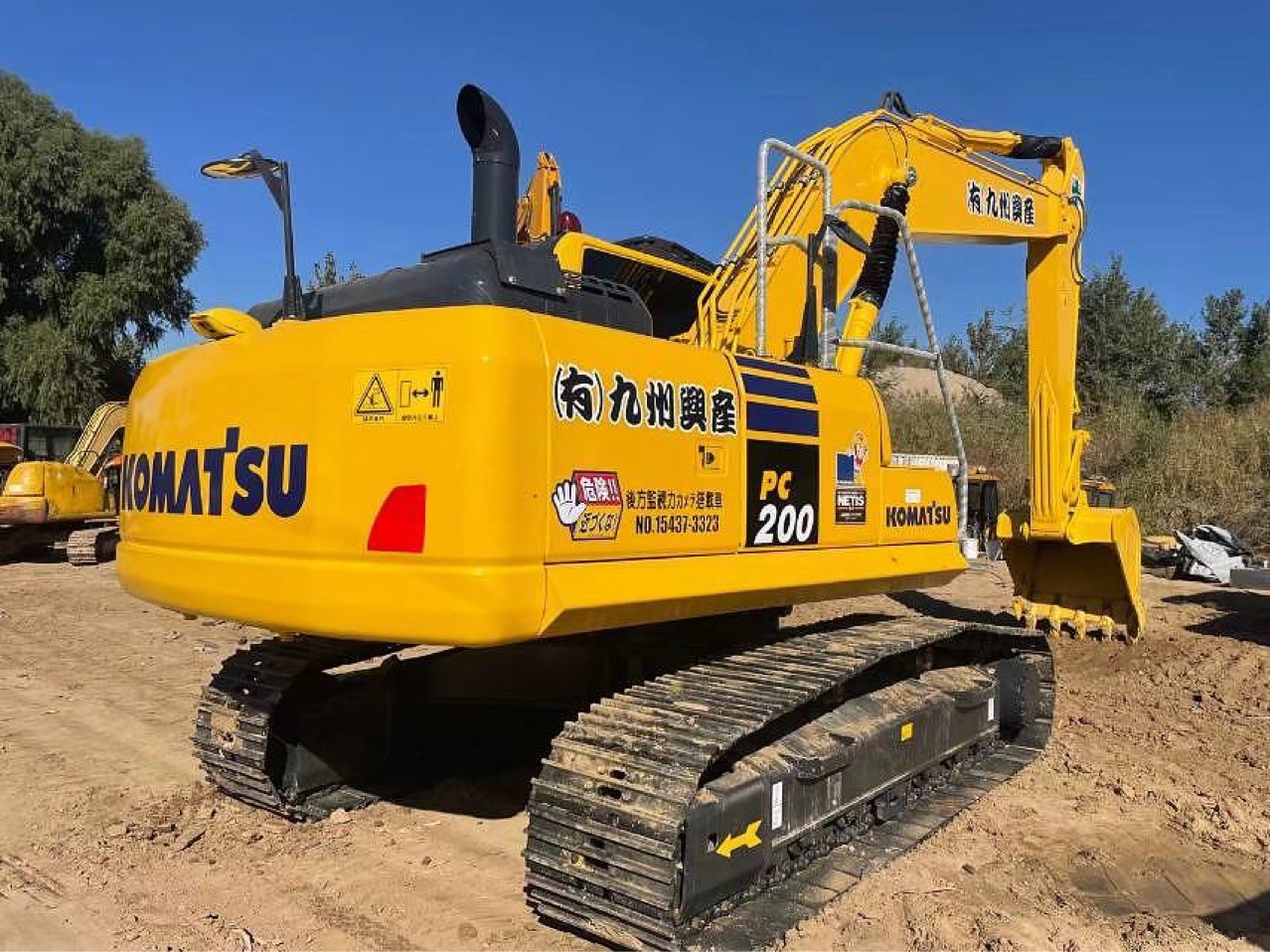 Exportación de comercio exterior perenne SY215 excavadora Komatsu 200 - 8 excavadora