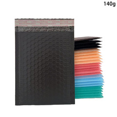 Colorful co-extruded bubble bag, bare pink matte self-adhesive envelope bag, thickened clothing express foam bag