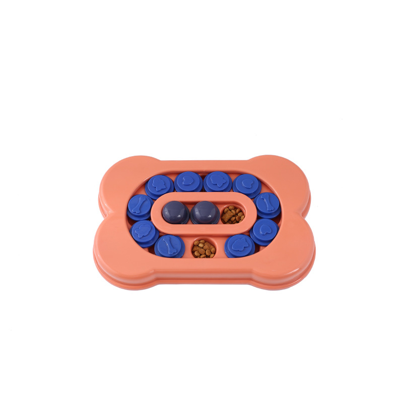 Amazon nuevo juego de puzzle para perros alimentador anti-asfixia entrenamiento tazón de comida lenta tazón para perros tazón para perros artículos de mascotas