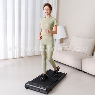 Source Factory Walking Machine Electric Treadmill Tablet Cross-Border Household Small Indoor Silent Folding Fitness Equipment
