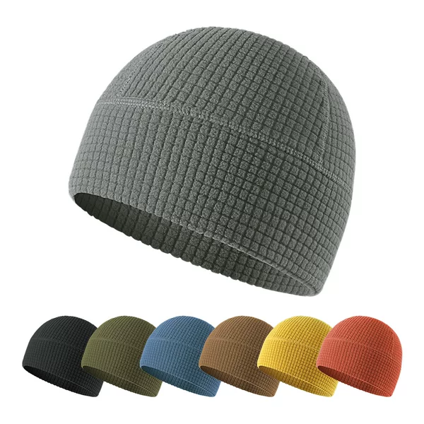 Cross-border bestseller: warm, fleece-lined, brimless sports cap for cold weather, outdoor windproof ear protection, helmet liner, ski and cycling cap