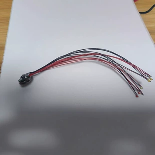 LED-подсветка 0805 с проводами для моделей машин и фигурок режим мигания