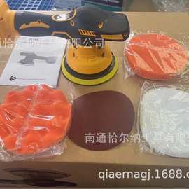 外贸德伟款抛光机打蜡机角磨机电动锂电工具汽车修理工具