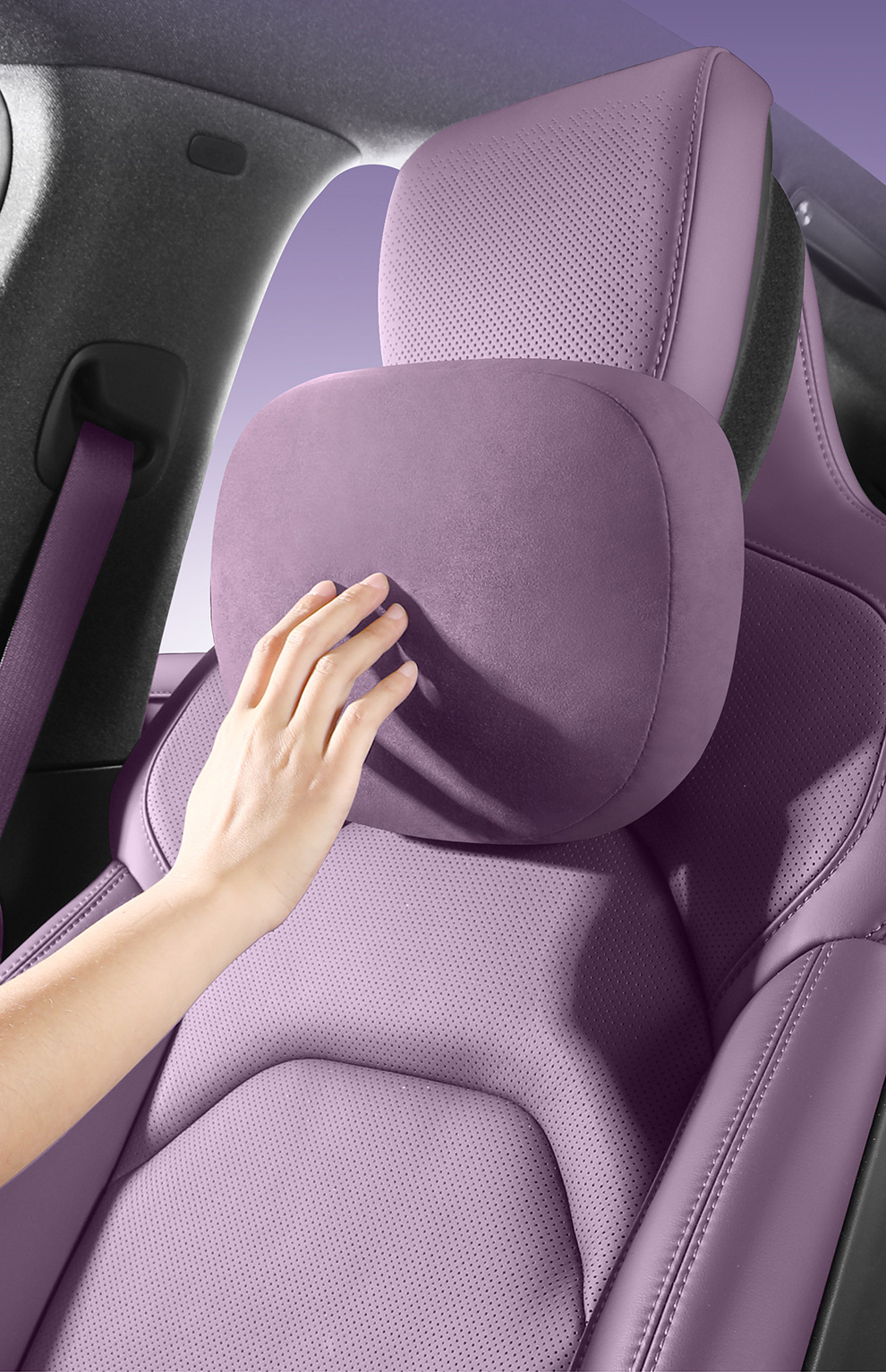 Suitable for Xiaomi Su7 Headrest, Neck and Waist Pillow, Lumbar Cushion, Xiaomi Yu7 Car Pillow, Interior Accessories and Supplies