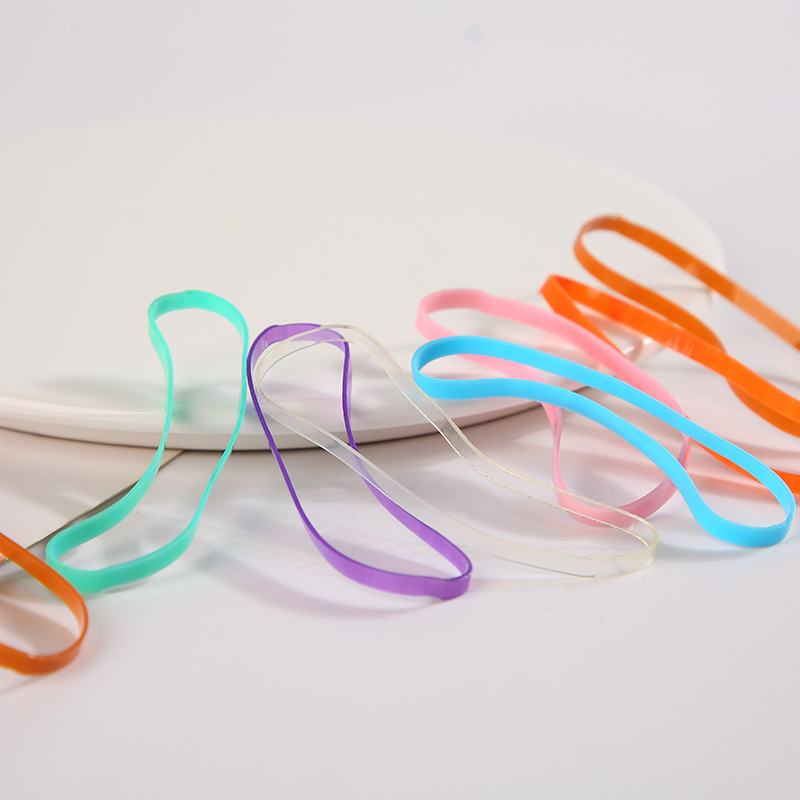 厂家供应 透明抗老化彩色橡胶圈 彩色耐高温皮套彩色胶圈