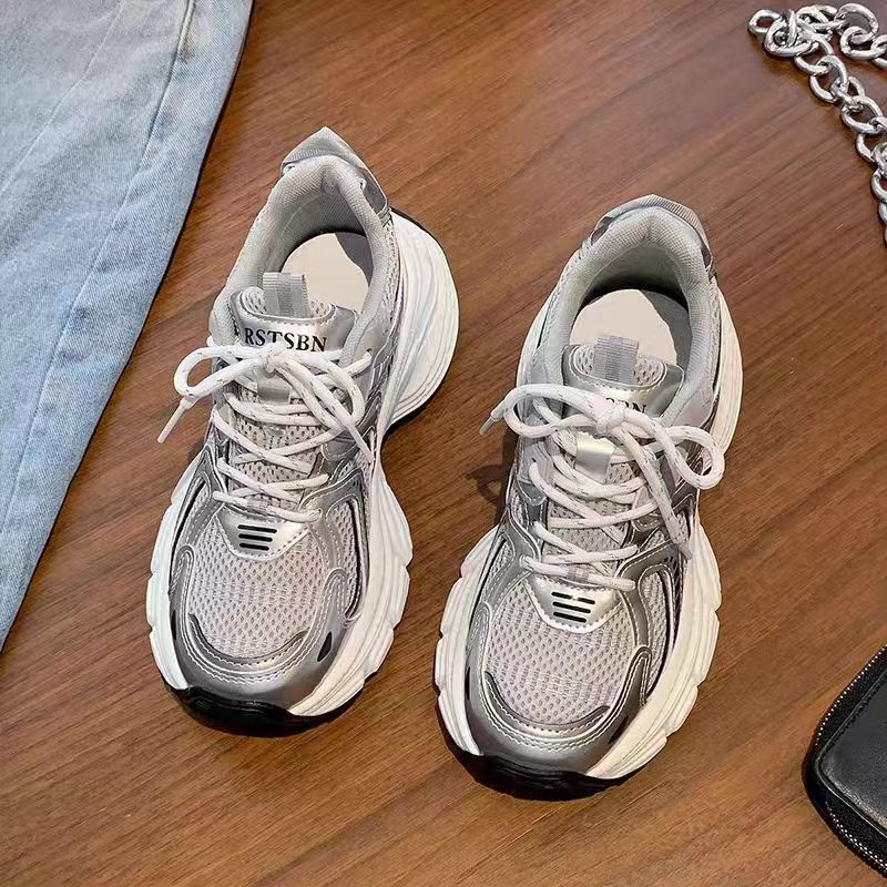 Zapatos deportivos para niñas, zapatos respirables para niños, primavera y otoño, 2026 nuevos zapatos para niños, zapatos casuales blancos