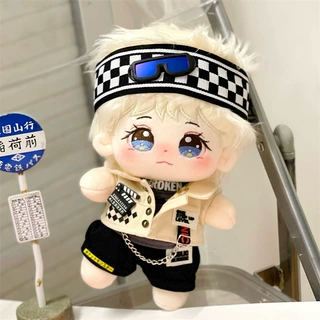 20cm王曼昱棉花娃娃毛绒原创玩偶王小鱼明星公仔玩具节日礼品现货