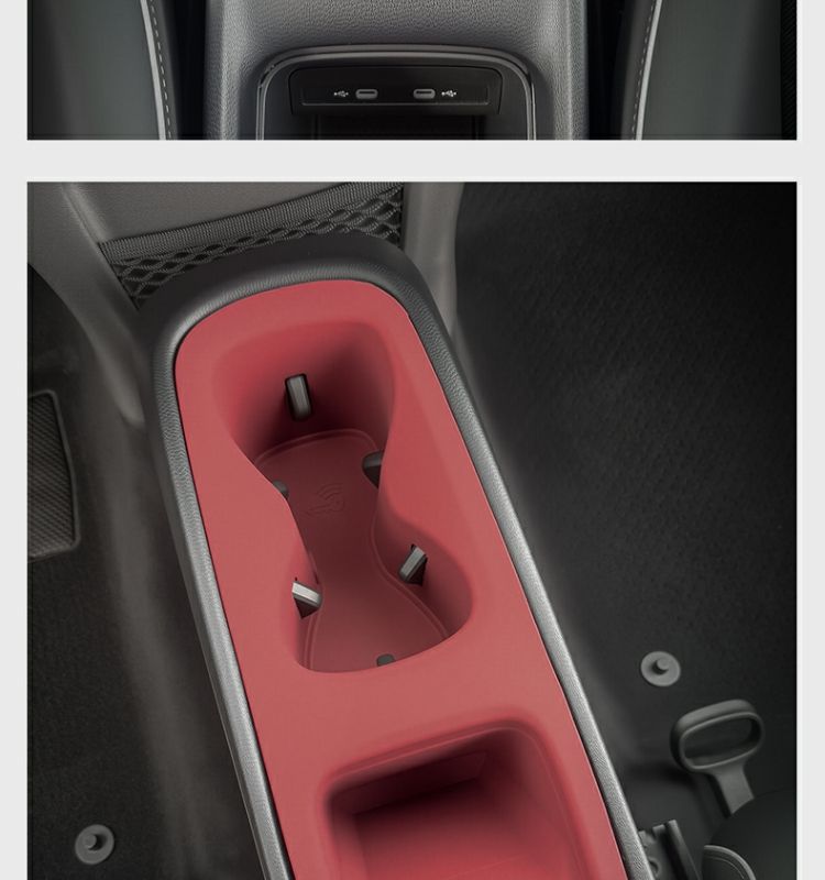 ID6X ID4CROZZ ID3 Center Console Silicone Protective Pad Cup Holder Interior Modification