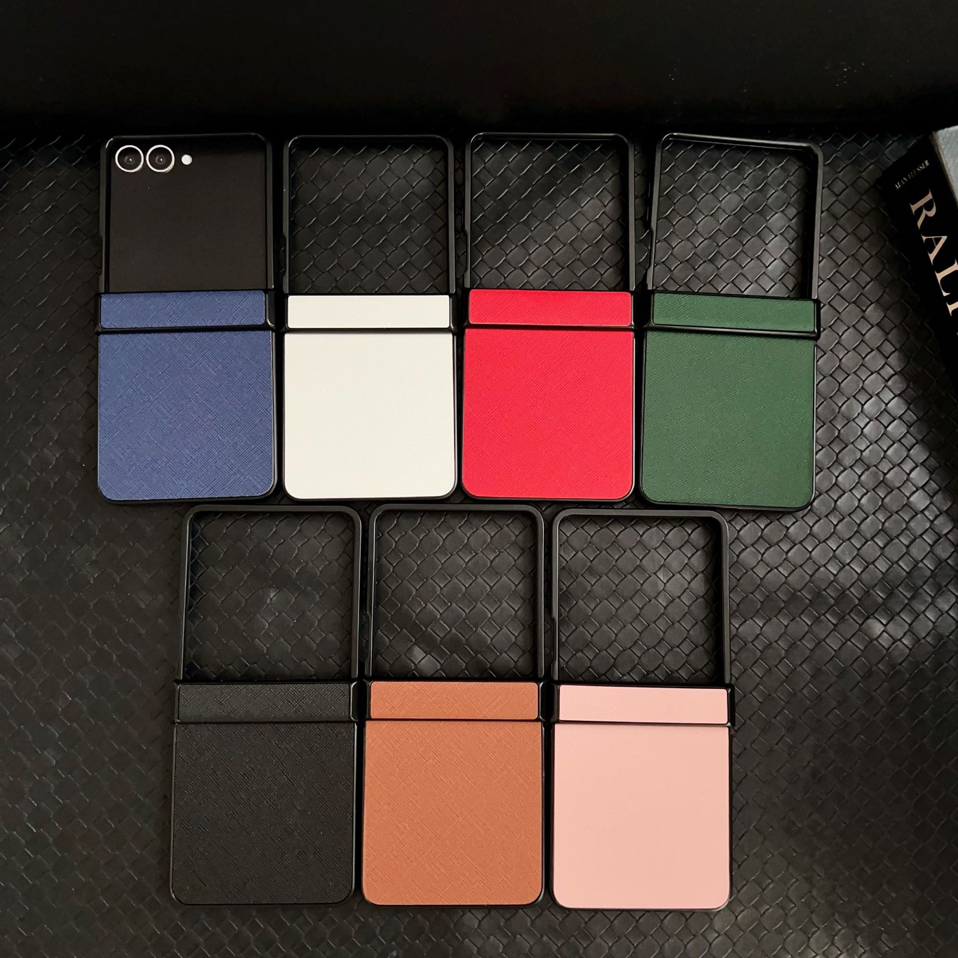 Solid Colour Protective Case For Samsung Galaxy Z Flip Foldable_voghion.com
