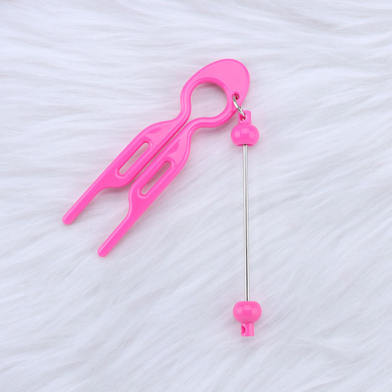 58-형광 로즈 레드