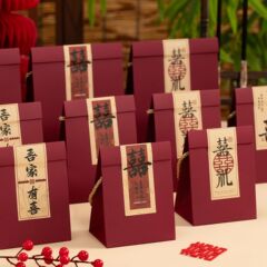 喜糖盒子装糖果空盒礼盒2025新款高级糖盒结婚喜糖袋子订婚糖果盒