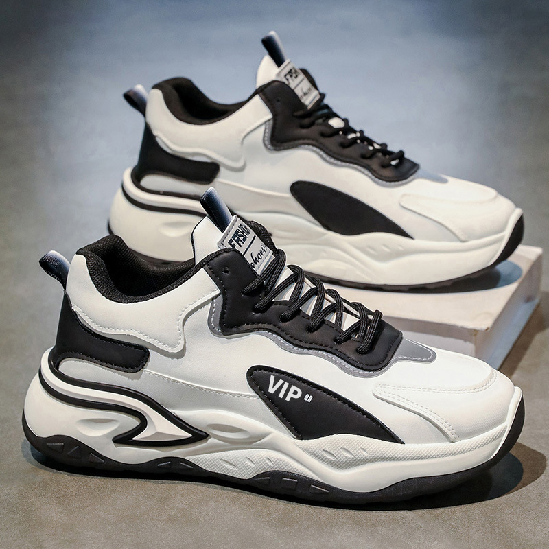 Zapatos de hombre 2026 nuevo otoño juvenil estudiantes de secundaria anti-deslizante para niños con suela suave zapatos de corrida casuales de moda