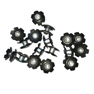 Front fork flower heart 28.6mm front fork hanging flower bowl set flower sunflower mountain bike Bowl set hanging heart