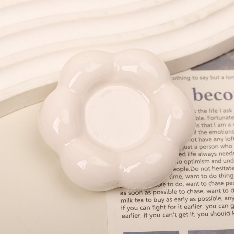 Flores y nubes de resina giratorias base DIY rodamiento giratorio gadget giratorio joyas