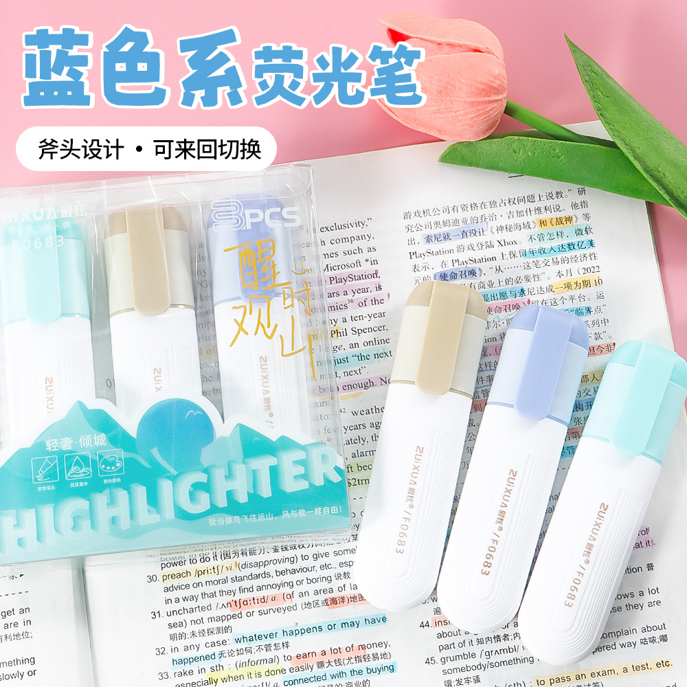 Protector de ojos marcador de color macarón marcador de color morandi estudiantes de pintura cuaderno de graffiti al por mayor