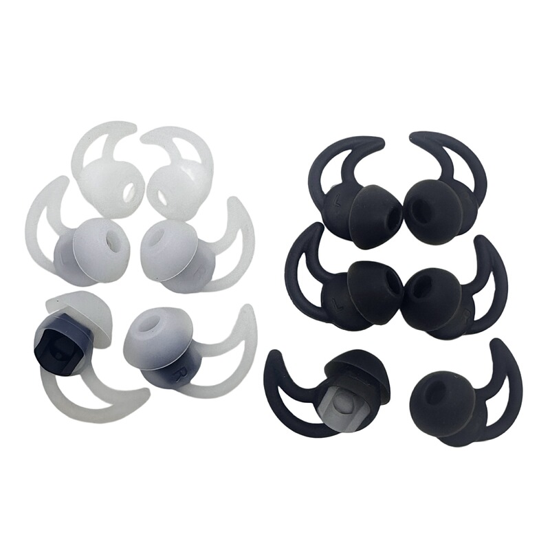 Suitable for Bose Qc30/Qc20 Wireless Bluetooth Headphones, Noise Reduction Double Flange Silicone Earplugs, Headphone Accessories