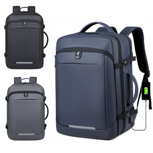 Men's Business Laptop Bag Large Capacity Boarding Shoulder Travel Bag Gift Backpack Student Bag Wholesale
