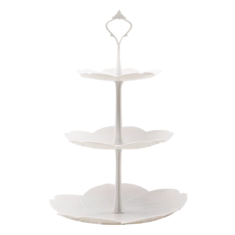 Многослойная тарелка для фруктов в европейском стиле, креативная подставка для торта для гостиной, товары для дома, сухофрукты, поднос для закусок, сладкий праздничный стол, слой на день рождения