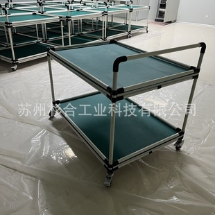 Movable trolley anti-static countertop workshop machine shelf multi-layer storage trolley