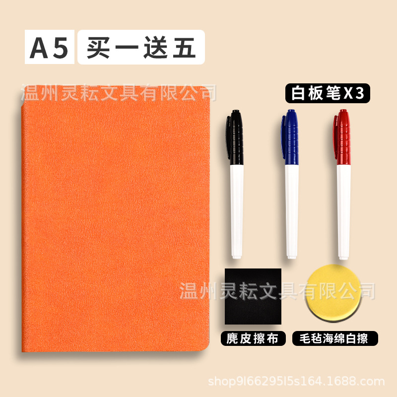 WordPad puede eliminar el tablero de escritura a mano A5 borrable, tablero de plan de oficina, pizarra de notas portátil, pizarra suave