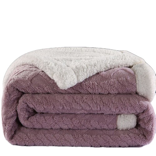 Thick blanket quilt plus velvet warm coral flannel winter cover blanket sofa air conditioning bed towel quilt
