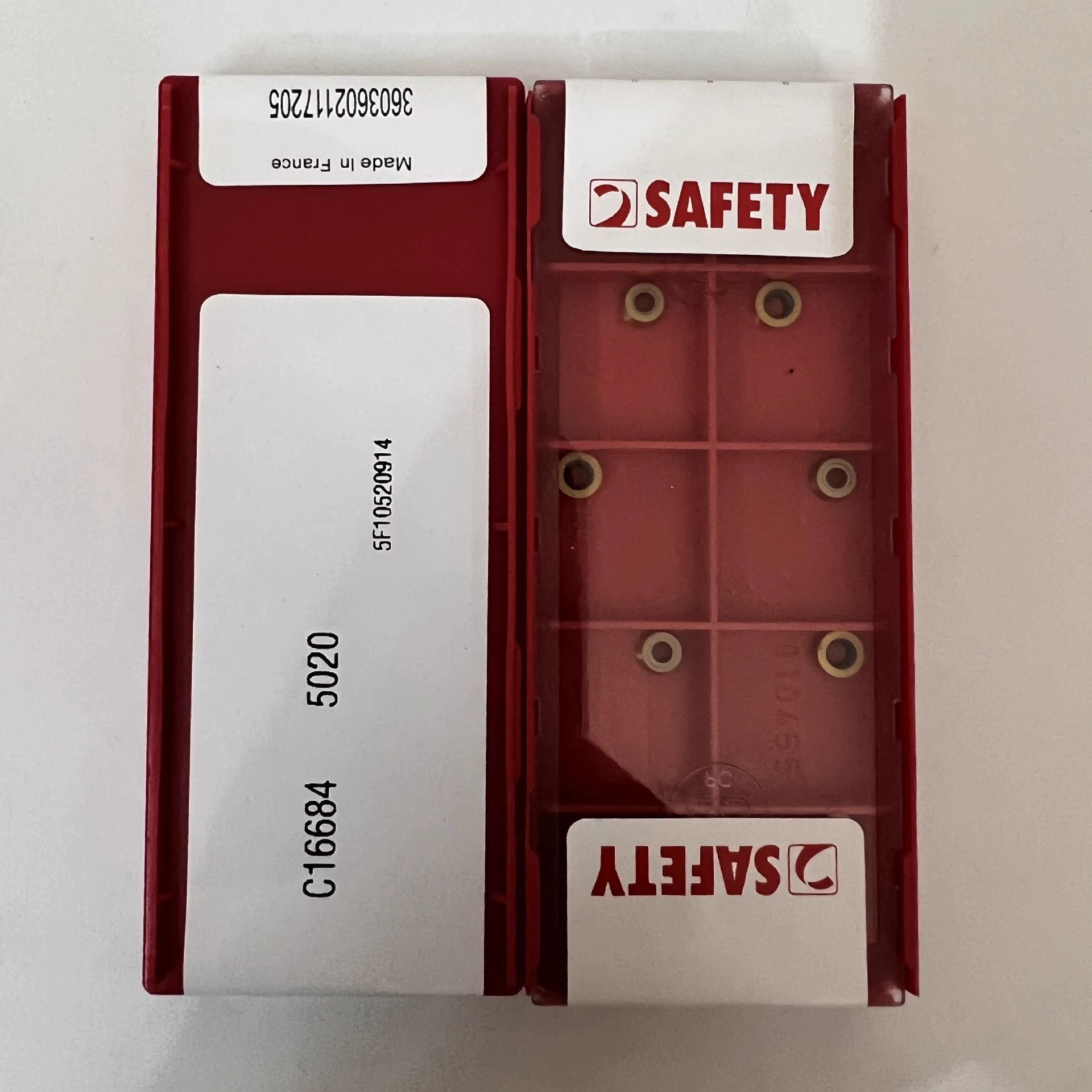 Лезвие French Safety CNC R2.5 C16684 5020, высокотемпературная нержавеющая сталь из сплава, доступна на складе